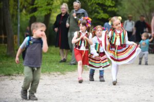 02.05.2022. Lublin. Muzeum Wsi Lubelskiej. Eliminacje festiwalu „Jawor – u źródeł kultury 2022” / Krzysztof Radzki / Radio Lublin