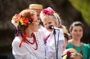 02.05.2022. Lublin. Muzeum Wsi Lubelskiej. Eliminacje festiwalu „Jawor – u źródeł kultury 2022” / Krzysztof Radzki / Radio Lublin