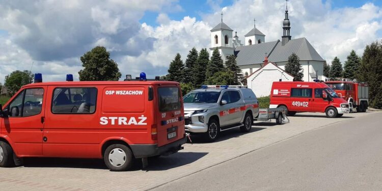 28.05.2022. Modliborzyce. Poszukiwania zaginionej osoby / OSP KSRG Baćkowice