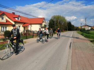 03.05.2022. Koprzywnica. Rajd rowerowy / Grażyna Szlęzak-Wójcik / Radio Kielce