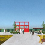 08.06.2022. Kielce. Targowisko miejskie. Wizualizacja / inż. arch. Michał Mirosławski