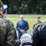 14-15.06.2022. Miedziana Góra, Zajączków. Motocyklowe szkolenie terytorialsów / ppor. Daniel Woś / ŚBOT