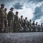 14-15.06.2022. Miedziana Góra, Zajączków. Motocyklowe szkolenie terytorialsów / ppor. Daniel Woś / ŚBOT