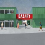 08.06.2022. Kielce. Targowisko miejskie. Wizualizacja / inż. arch. Michał Mirosławski