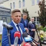 15.06.2022. Kielce. Konferencja na temat akcji Lato w Mieście. Na zdjęciu: Marcin Chłodnicki