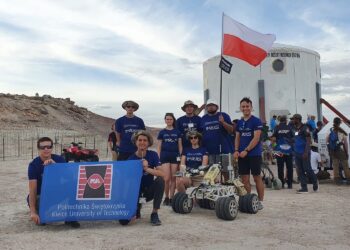 05.06.2022. Utah. Drużyna Impuls podczas zawodów University Rover Challenge / Politechnika Świętokrzyska/Facebook