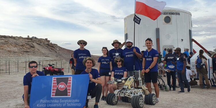 05.06.2022. Utah. Drużyna Impuls podczas zawodów University Rover Challenge / Politechnika Świętokrzyska/Facebook