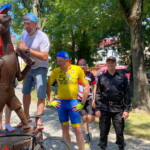 24.06.2022. Świętokrzyskie. 6. Charytatywny Ultramaraton Kolarski / Fot. KP PSP Busko-Zdrój
