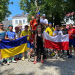 24.06.2022. Świętokrzyskie. 6. Charytatywny Ultramaraton Kolarski / Fot. KP PSP Busko-Zdrój