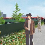 08.06.2022. Kielce. Targowisko miejskie. Wizualizacja / inż. arch. Michał Mirosławski