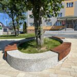 Baćkowice. Zrewitalizowane centrum miejscowości / Emilia Sitarska / Radio Kielce