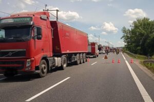 06.06.2022. Łążek. Wypadek / Komenda Powiatowa Policji w Sandomierzu