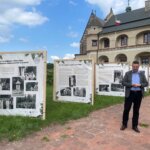 10.06.2022. Wachock. Otwarcie wystawy poświęconej 65. rocznicy powstania Środowiska Świętokrzyskich Zgrupowań Partyzanckich Ponury Nurt. Na zdjęciu: Rafał Obarzanek - prezes Środowiska Świętokrzyskich Zgrupowań Partyzanckich Ponury Nurt / Anna Głąb / Radio Kielce
