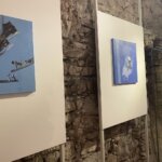 09.06.2022. Sandomierz. Wystawa „Metafory” Lucyny Gozdek / Grażyna Szlęzak / Radio Kielce