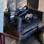 27.06.2022. Podmaleniec. Pożar domu / Fot. KPP w Staszowie