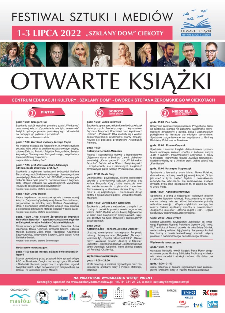 Festiwal Mediów i Sztuki Otwarte Książki - Radio Kielce
