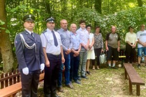 19.06.2022. Góry Wysokie. Uroczystości ku czci Polaków pomordowanych przez Niemców / źródło: biuro poselskie posła Marka Kwitka