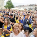 20.06.2022. Kielce. Wspólne świętowanie udanego sezonu Łomży Vive Kielce / Fot. Piotr Kwaśniewski - Radio Kielce