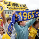 20.06.2022. Kielce. Wspólne świętowanie udanego sezonu Łomży Vive Kielce / Fot. Piotr Kwaśniewski - Radio Kielce