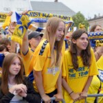 20.06.2022. Kielce. Wspólne świętowanie udanego sezonu Łomży Vive Kielce / Fot. Piotr Kwaśniewski - Radio Kielce