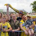 20.06.2022. Kielce. Wspólne świętowanie udanego sezonu Łomży Vive Kielce / Fot. Piotr Kwaśniewski - Radio Kielce