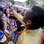 20.06.2022. Kielce. Wspólne świętowanie udanego sezonu Łomży Vive Kielce / Fot. Piotr Kwaśniewski - Radio Kielce