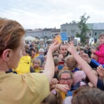 20.06.2022. Kielce. Wspólne świętowanie udanego sezonu Łomży Vive Kielce / Fot. Piotr Kwaśniewski - Radio Kielce