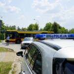 28.06.2022. Kielce. al. Legionów. Wypadek / Fot. Piotr Kwaśniewski - Radio Kielce