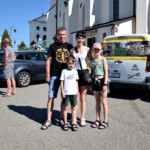 25.06.2022. Staszów. Wymarsz 202. pieszej pielgrzymki do Sanktuarium Maryjnego w Sulisławicach / Fot. ks. Grzegorz Słodkowski - Rzecznik Diecezji Sandomierskiej