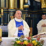 25.06.2022. Staszów. Wymarsz 202. pieszej pielgrzymki do Sanktuarium Maryjnego w Sulisławicach / Fot. ks. Grzegorz Słodkowski - Rzecznik Diecezji Sandomierskiej