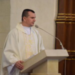 25.06.2022. Staszów. Wymarsz 202. pieszej pielgrzymki do Sanktuarium Maryjnego w Sulisławicach / Fot. ks. Grzegorz Słodkowski - Rzecznik Diecezji Sandomierskiej