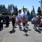 25.06.2022. Staszów. Wymarsz 202. pieszej pielgrzymki do Sanktuarium Maryjnego w Sulisławicach / Fot. ks. Grzegorz Słodkowski - Rzecznik Diecezji Sandomierskiej