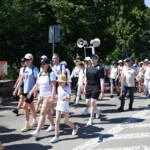 25.06.2022. Staszów. Wymarsz 202. pieszej pielgrzymki do Sanktuarium Maryjnego w Sulisławicach / Fot. ks. Grzegorz Słodkowski - Rzecznik Diecezji Sandomierskiej