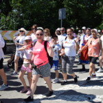 25.06.2022. Staszów. Wymarsz 202. pieszej pielgrzymki do Sanktuarium Maryjnego w Sulisławicach / Fot. ks. Grzegorz Słodkowski - Rzecznik Diecezji Sandomierskiej