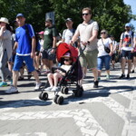 25.06.2022. Staszów. Wymarsz 202. pieszej pielgrzymki do Sanktuarium Maryjnego w Sulisławicach / Fot. ks. Grzegorz Słodkowski - Rzecznik Diecezji Sandomierskiej