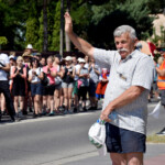 25.06.2022. Staszów. Wymarsz 202. pieszej pielgrzymki do Sanktuarium Maryjnego w Sulisławicach / Fot. ks. Grzegorz Słodkowski - Rzecznik Diecezji Sandomierskiej