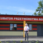 21.06.2022. Strzałków. Inkubator Przetwórstwa Rolnego. Na zdjęciu: Ryszard Zych - burmistrz Stopnicy / Fot. UMiG Stopnica