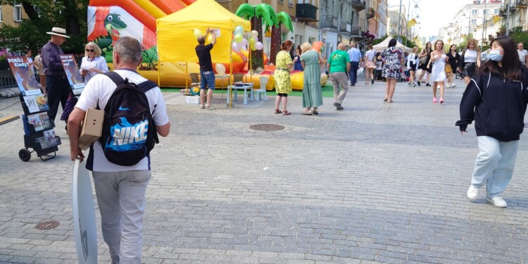 24.06.2022. Kielce. Ulica Sienkiewicza. Święto Kielc / Fot. Bartosz Bogucki