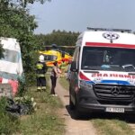 20.06.2022. Osiek. Wybuch gazu / Fot. PSP Staszów