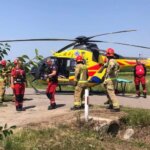 20.06.2022. Osiek. Wybuch gazu / Fot. PSP Staszów