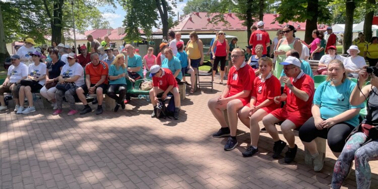 23.06.2022. Zgórsko. 28. Wojewódzka Olimpiada Lekkoatletyczna dla Osób Niepełnosprawnych / Fot. Iwona Murawska - Radio Kielce