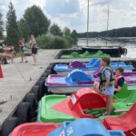 29.06.2022. Cedzyna. Letnie półkolonie nad zalewem