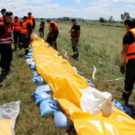 Pińczów. Ćwiczenia strażackie pod kryptonimem „Powódź 2022” / Fot. Marta Gajda-Kruk - Radio Kielce