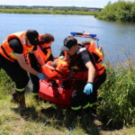 Pińczów. Ćwiczenia strażackie pod kryptonimem „Powódź 2022” / Fot. Marta Gajda-Kruk - Radio Kielce