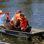 Pińczów. Ćwiczenia strażackie pod kryptonimem „Powódź 2022” / Fot. Marta Gajda-Kruk - Radio Kielce