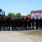 Pińczów. Ćwiczenia strażackie pod kryptonimem „Powódź 2022” / Fot. Marta Gajda-Kruk - Radio Kielce