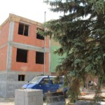 23.06.2022. Wiślica. Modernizowany budynek na potrzeby biblioteki / Fot. Marta Gajda-Kruk - Radio Kielce