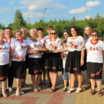 25.06.2022. Kije. Bitwa Regionów eliminacje powiatowe. Na zdjęciu KGW Dzierążnia i ich zwycięska kaczka / Fot. Marta Gajda-Kruk / Radio Kielce