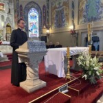 25.06.2022. Sulisławice. Wręczenie nagród diecezji sandomierskiej Arbor Bona. Na zdjęciu ks. Wojciech Kania - dyrektor Wydziału Duszpasterstwa w Kurii Diecezjalnej w Sandomierzu / Fot. Grażyna Szlęzak - Radio Kielce