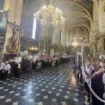26.06.2022. Sandomierz. Uroczystości kończące IV Kongres Eucharystyczny Diecezji Sandomierskiej